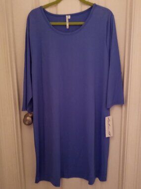 LuLu-B 3/4 Sleeve Travel Dress - 1X - NWT